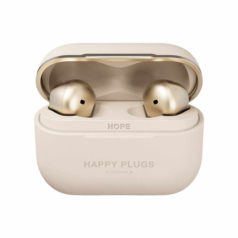 Happy Plugs Hope True Wireless Earbuds Gold