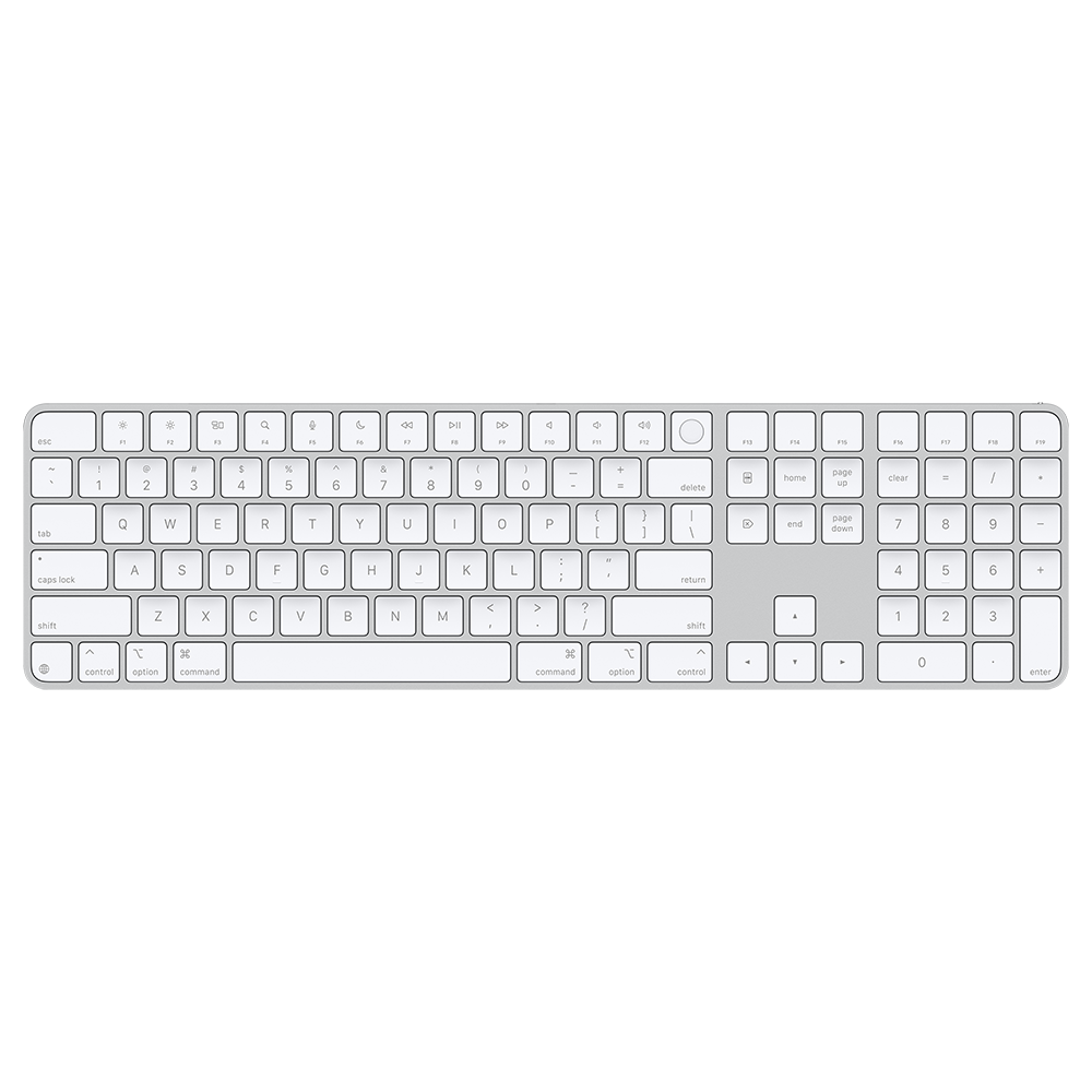 Apple Magic Keyboard with Touch ID US配列 Apple Magic Keyboard with Touch ID and Numeric Keypad - US English